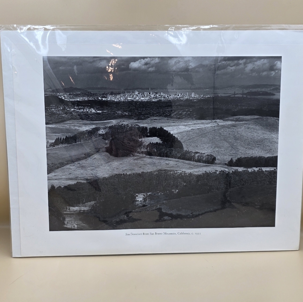 "San Francisco from San Bruno Mountain, California" PRINT by Ansel Adams
